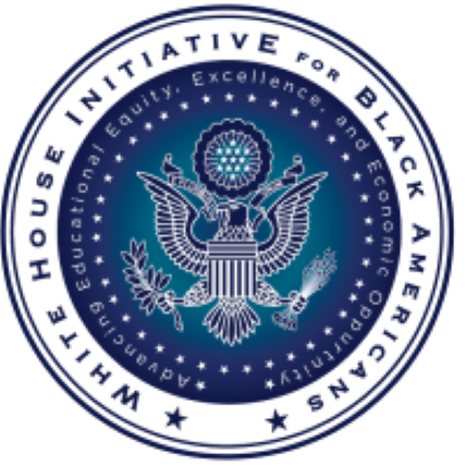 white house initiative on Educational Equity, Excellence, and Economic Opportunity for black americans logo
