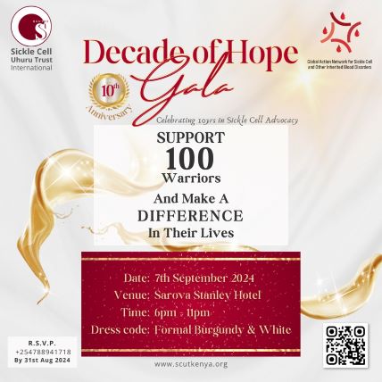 Decade of Hope Gala flyer
