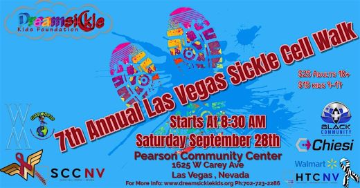 7TH ANNUAL LAS VEGAS SICKLE CELL WALK flyer