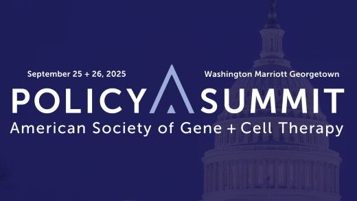 ASGCT Policy Summit banner