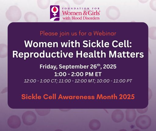 Women with Sickle Cell: Reproductive Health Matters