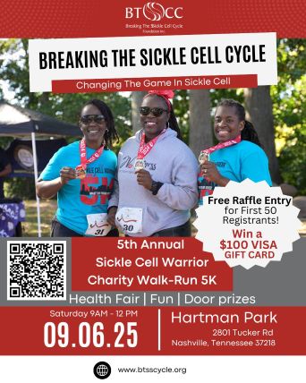 Breaking the Ssickle Cell Cycle 5th Annual Sickle Cell Warrior Charity Walk-run 5k